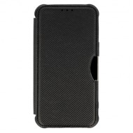 Funda Flip Cover Xiaomi Redmi A1 Negro Razor Carbon Con Protector De Cámara
