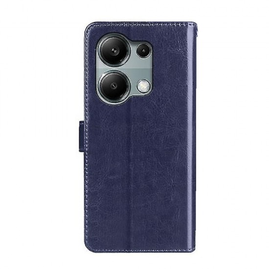 Funda Flip Cover Xiaomi Redmi Note 13 Pro 4G Azul