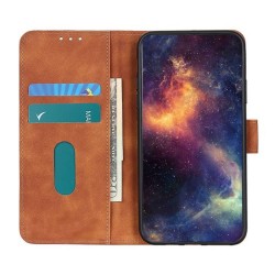 Xiaomi Redmi A3 Brown Flip Cover Case