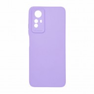 Funda De Silicona Xiaomi Redmi Note 12s Lila Con Protector De Cámara 3D