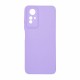 Xiaomi Redmi Note 12s Lilac Silicone Case With 3D Camera Protector