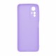 Xiaomi Redmi Note 12s Lilac Silicone Case With 3D Camera Protector