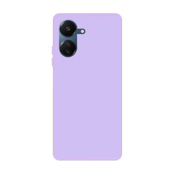 Funda De Silicona Xiaomi Redmi 13C Lila