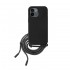 Xiaomi Redmi A1 Black Silicone Case With String