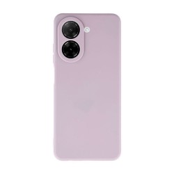 Capa Silicone Xiaomi Redmi A5 Lilás Com Protetor De Câmera