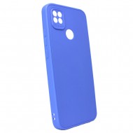 Xiaomi Redmi 10A/9C Blue Silicone Case With Camera Protector