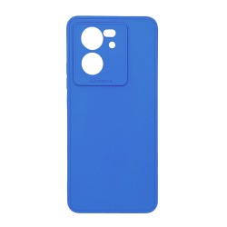 Xiaomi MI 13T/13T Pro/K60 Ultra Blue Silicone Case With 3D Camera Protector