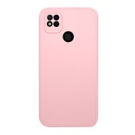 Capa Silicone Xiaomi Redmi 10a Rosa Com Protetor De Câmera 3d