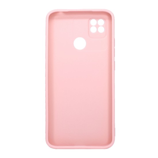 Funda De Silicona Xiaomi Redmi 10A Rosa Con Protector De Cámara 3D