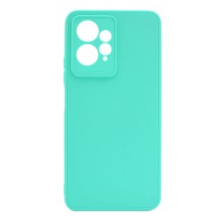 Xiaomi Redmi Note 12 4G Turquoise Green Silicone Case With 3D Camera Protector