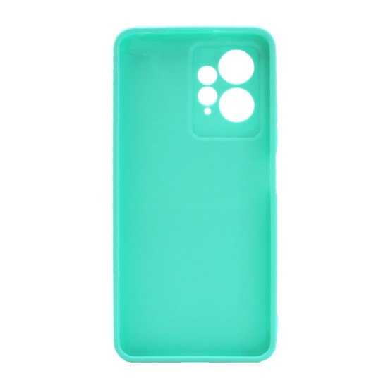 Capa Silicone Xiaomi Redmi Note 12 4g Verde Turquesa Com Protetor De Câmera 3d