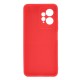 Capa Silicone Xiaomi Redmi Note 12 4g Vermelho Com Protetor De Câmera 3d
