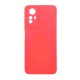 Funda De Silicona Xiaomi Redmi Note 12s Roja Con Protector De Cámara 3D