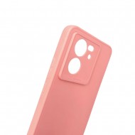 Capa Silicone Xiaomi Mi 13t/13t Pro/K60 Ultra Rosa Com Protetor De Câmera 3d