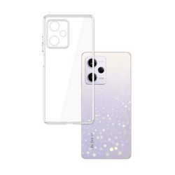 Xiaomi Redmi Note 12 Pro 5G Transparent Hard Anti-shock Silicone Case With Camera Protector