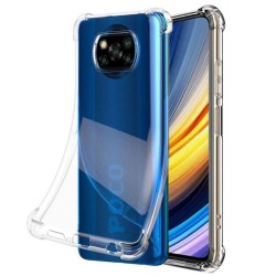 Xiaomi Poco X3 Pro Transparent Anti-shock Silicone Case