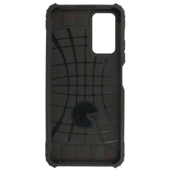 Funda De Silicona Antigolpes Armor Carbon Xiaomi Redmi Note 11 5G/Poco M4 Pro 5G Negro