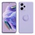 Xiaomi Redmi Note 12 Pro Plus Lilac With Camera Protector And Ring Holder Silicone Case