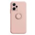 Capa Silicone Com Anel De Dedo Xiaomi Redmi Note 12 Pro Plus Rosa Com Protetor De Câmera