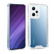 Capa Silicone Dura Anti-Choque Xiaomi Redmi Note 12 Pro Plus 5g Transparente Com Protetor De Câmera