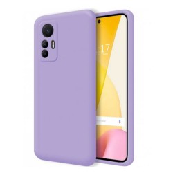 Xiaomi 12T/12T Pro Lilac With Camera Protector Silicone Gel Case