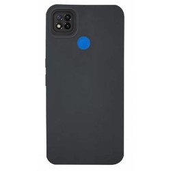 Xiaomi Redmi 9C Black With Camera Protector Silicone Gel Case