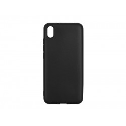 Black Xiaomi Redmi 7A Robust Silicone Gel Case