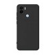 Funda De Gel De Silicona Xiaomi Redmi A1 Plus Negra Con Protector De Cámara