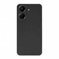 Funda De Gel De Silicona Xiaomi Redmi 13C Negra Con Protector De Cámara 3D