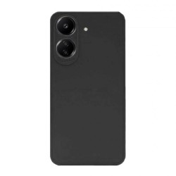 Funda De Gel De Silicona Xiaomi Redmi 13C 5G/Poco M6 Negra Con Protector De Cámara 3D