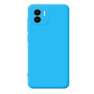 Funda De Silicona Xiaomi Redmi A1 Azul Con Protector De Cámara
