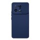 Funda De Gel De Silicona Xiaomi 13 Pro Azul Marino Con Protector De Cámara Y Ventana Deslizante