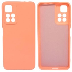 Funda De Gel De Silicona Xiaomi Redmi Note 11 Pro Rosa Protector De Cámara