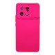 Funda De Gel De Silicona Xiaomi 13 Pro Rosa Shock Con Protector De Cámara Y Ventana Deslizante