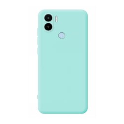 Xiaomi Redmi A1 Plus Turquoise Green Silicone Gel Case With Camera Protector