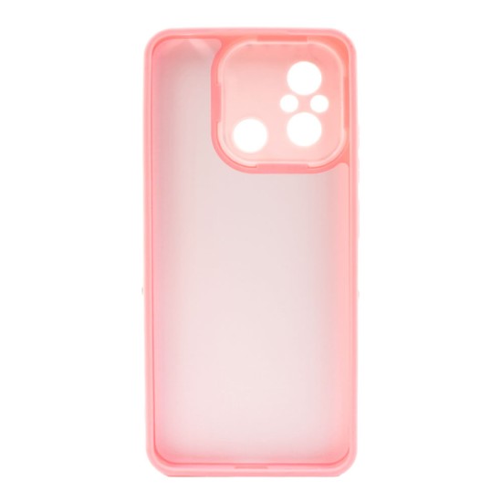 Funda De Silicona Dura Xiaomi Redmi 12C Rosa Kitty Con Protector De Cámara