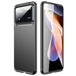 Xiaomi Poco X4 Pro 5G Black Auto Focus Vennus Carbon Silicone Gel Case