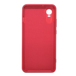 ZTE Blade A31 Plus Red With Camera Protector Silicone Gel Case