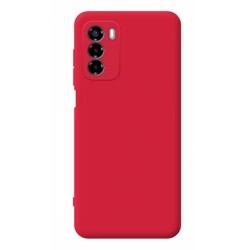 ZTE Blade A72 4G/V40 Vita Red With Camera Protector Silicone Case