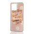 Funda De Gel De Silicona Realme 8/8 Pro 6.4" Con dibujo Bling Glitter Rosa y Mariposa Stand Strong