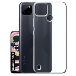 Funda De Silicona Dura Realme C21Y Transparente