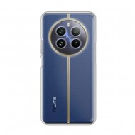 Capa Silicone Gel Realme 12 Pro/12 Pro Plus 5g Transparente Com Protetor De Câmera