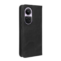 Oppo Reno10 5G/Reno10 Pro 5G Black Flip Cover Case