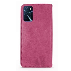 Funda Flip Cover Oppo A16 Rosa Book Special