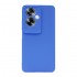 Oppo A79 5G Blue Silicone Case With 3D Camera Protector