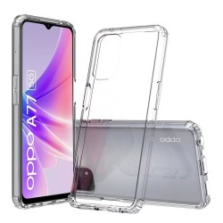 Funda De Silicona Dura Antigolpes Oppo A77 5G Transparente