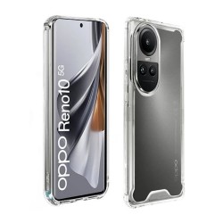 Oppo Reno10/Reno10 Pro Transparent Anti-shock Hard Silicone Case