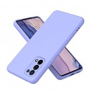 Oppo A54 5G/A74 5G Lilac Robust With Camera Protector Silicone Case