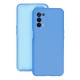 Capa Silicone Gel Oppo A54 5g/A74 5g Azul Com Protetor De Câmera Robusta
