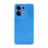 Capa Silicone Gel Oppo Reno8 Pro Azul Com Protetor De Câmera Robusta